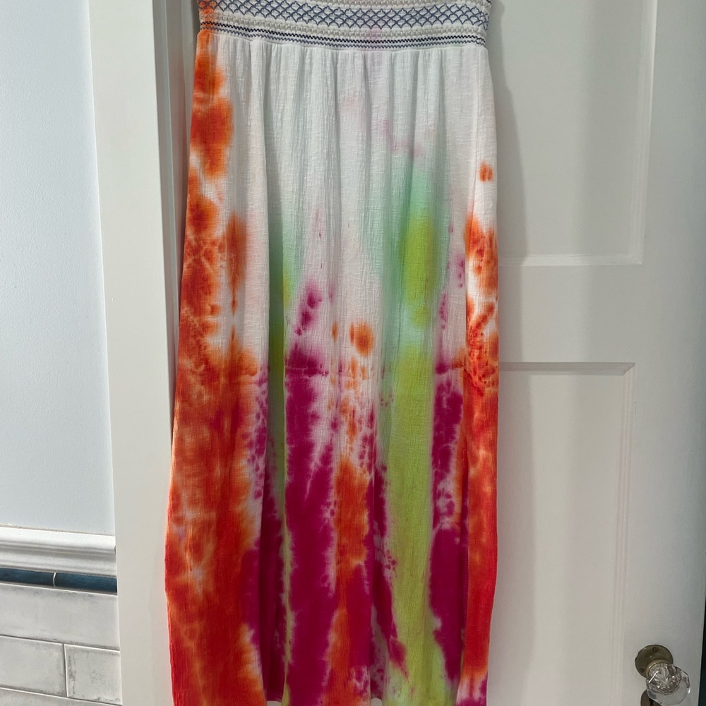 Beautiful one of a kind tie dye skirt ~ like new!